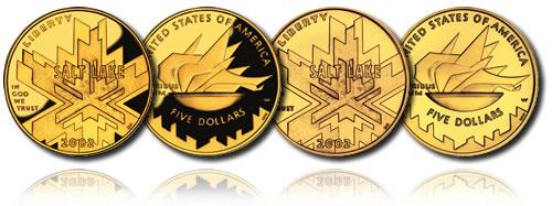 2002 Olympic Winter Games $5 Gold Coin (Proof and Uncirculated) 2002 Olympic Winter Games $5 Gold Coin (Proof and Uncirculated)