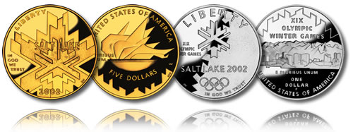 2002 Olympic Winter Games Commemorative Coins (Proof) 2002 Olympic Winter Games Commemorative Coins (Proof)
