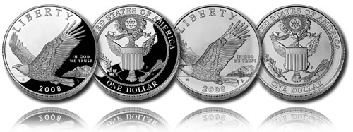 2008 Bald Eagle Silver Dollar (Proof and Uncirculated) 2008 Bald Eagle Silver Dollar (Proof and Uncirculated)