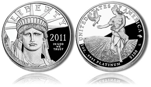 2011 Proof Platinum Eagle Coin 2011 Proof Platinum Eagle Coin