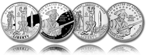 2011 United States Army Half Dollar Coin (Proof and Uncirculated) 2011 United States Army Half Dollar Coin (Proof and Uncirculated)