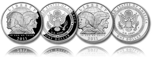 2011 United States Army Silver Dollar (Proof and Uncirculated) 2011 United States Army Silver Dollar (Proof and Uncirculated)