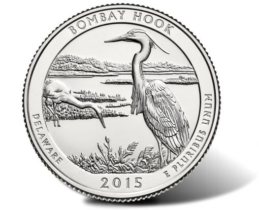 2015 Bombay Hook National Wildlife Refuge Quarter