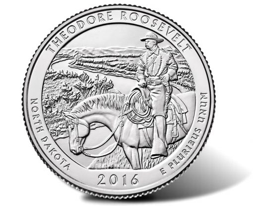 2016 Theodore Roosevelt National Park Quarter