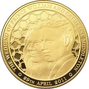 Alderney Royal Wedding £1000 Gold Kilo coin Alderney Royal Wedding £1000 Gold Kilo coin