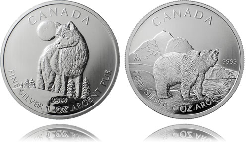 Canadian Wildlife Silver Bullion Coins Canadian Wildlife Silver Bullion Coins