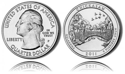 Chickasaw National Recreation Area Quarter Chickasaw National Recreation Area Quarter