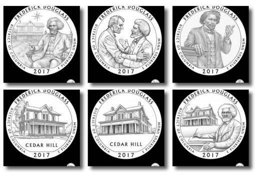Design Candidates for 2017 Frederick Douglass National Historic Site Quarter