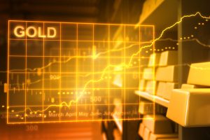 Gold ended Friday at its highest price since Feb. 10