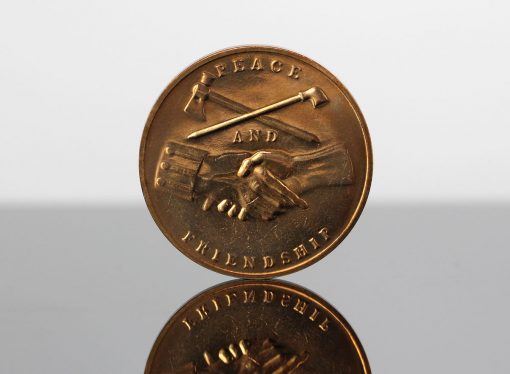 James Monroe Presidential Bronze Medal - Reverse