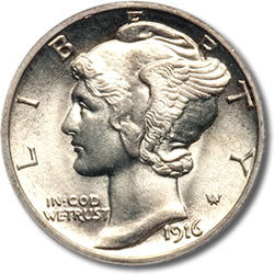 Palladium Eagle has Mercury Dime Obverse Palladium Eagle has Mercury Dime Obverse