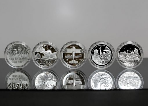 Photo of World War I Centennial 2018 Silver Medals-3