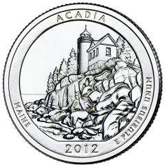 Reverse of Acadia Park Quarter Reverse of Acadia Park Quarter