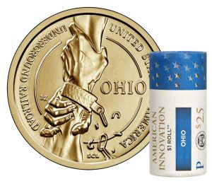 Roll of 2023-P American Innovation Dollars for Ohio