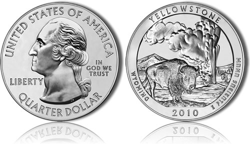 Yellowstone National Park Silver Uncirculated Yellowstone National Park Silver Uncirculated